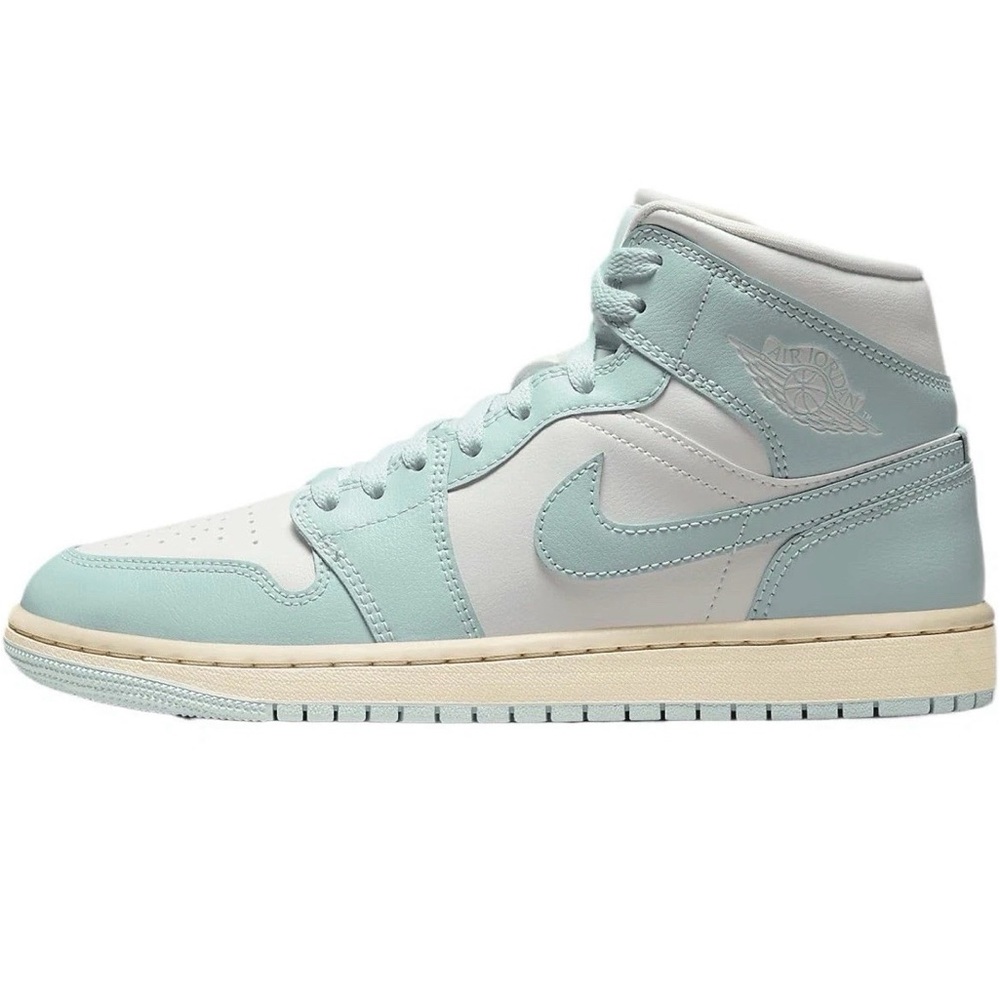 Women's Light Blue and White Sneakers
